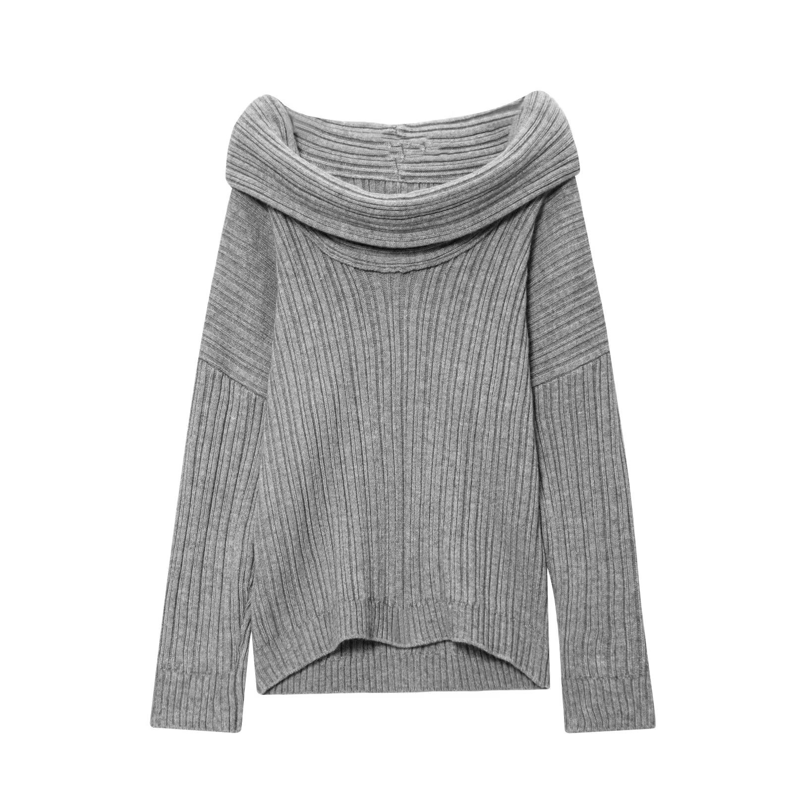 Slouchy Off-The-Shoulder sweater