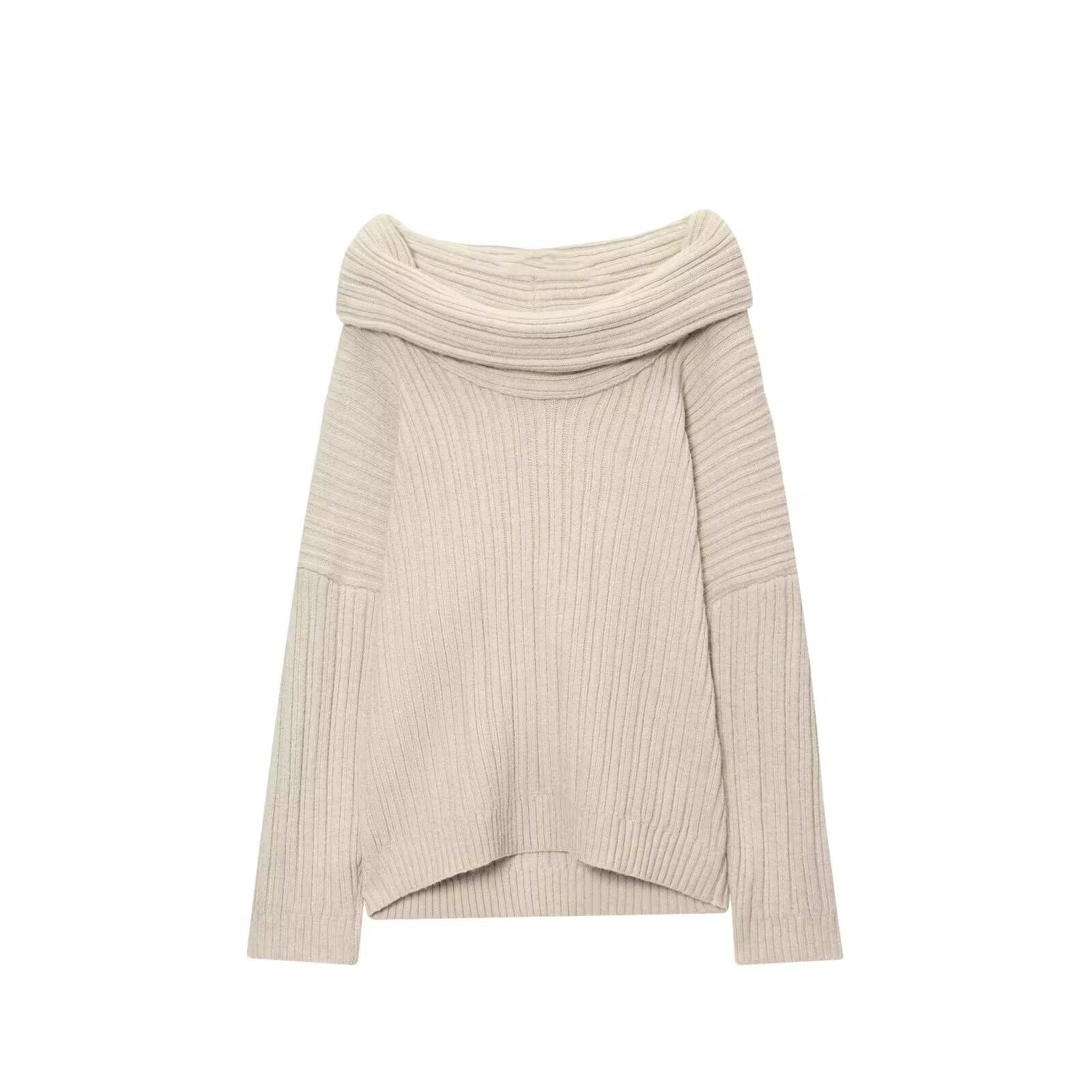 Slouchy Off-The-Shoulder sweater