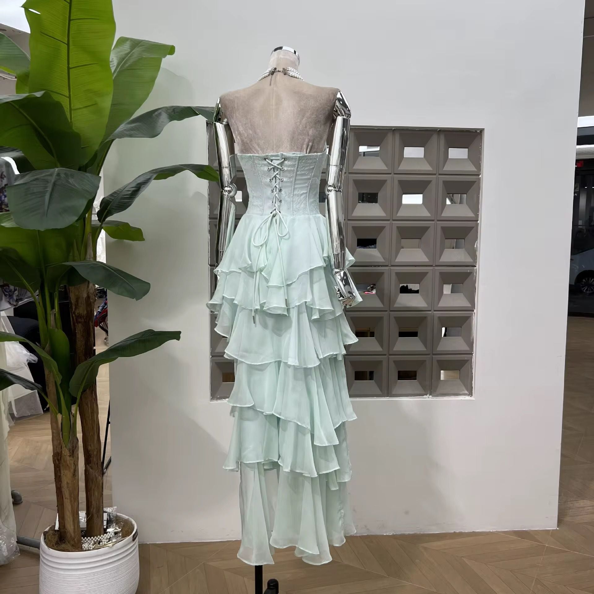 Dreamy Ruffle Layers Dress