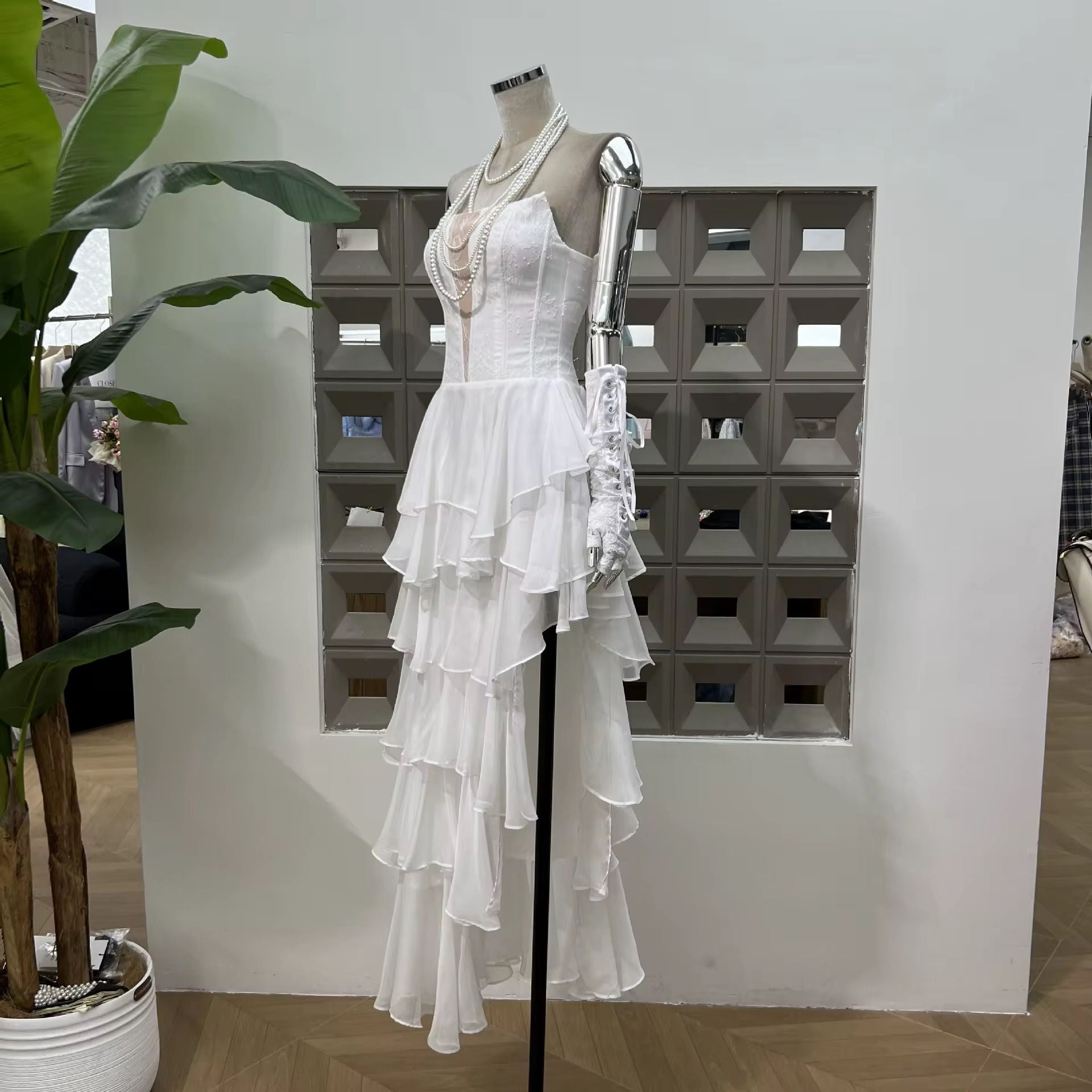 Dreamy Ruffle Layers Dress