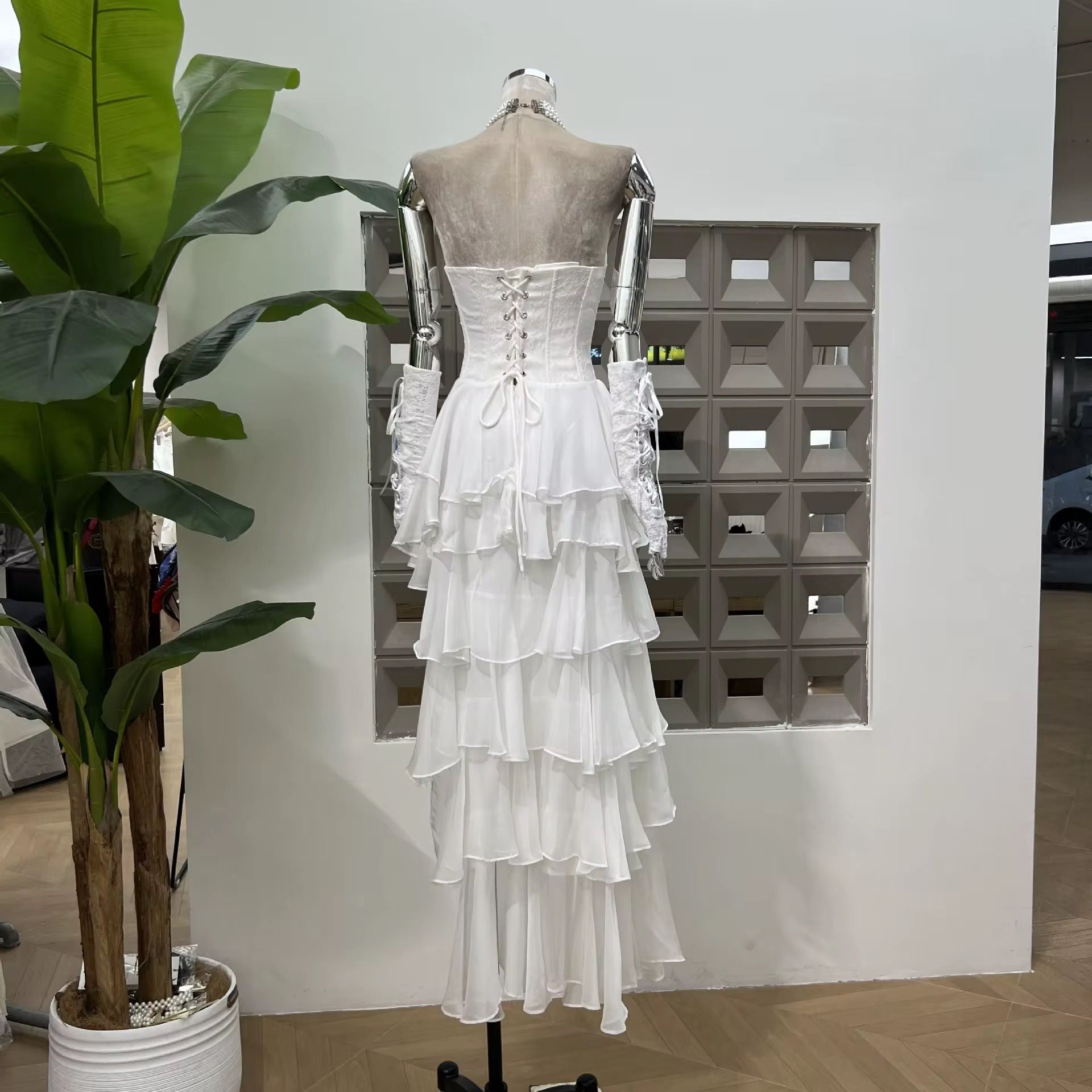 Dreamy Ruffle Layers Dress