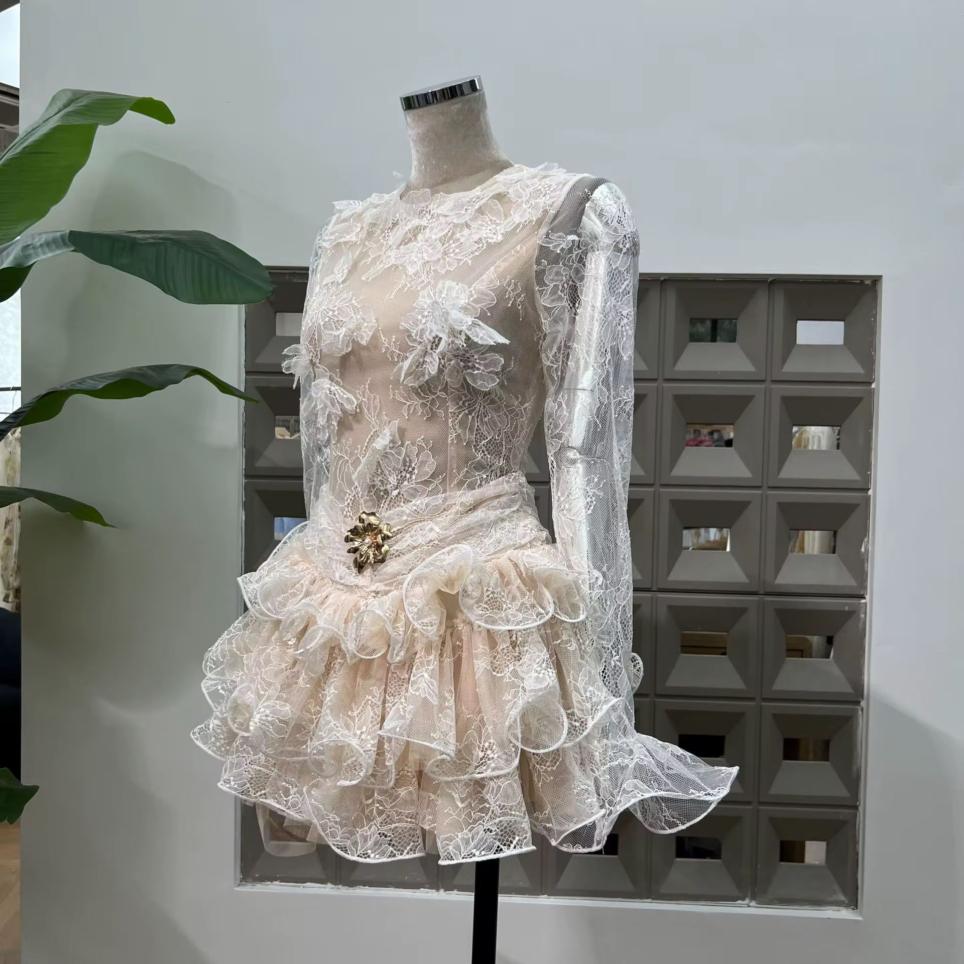 Romance Ruffle Mini dress