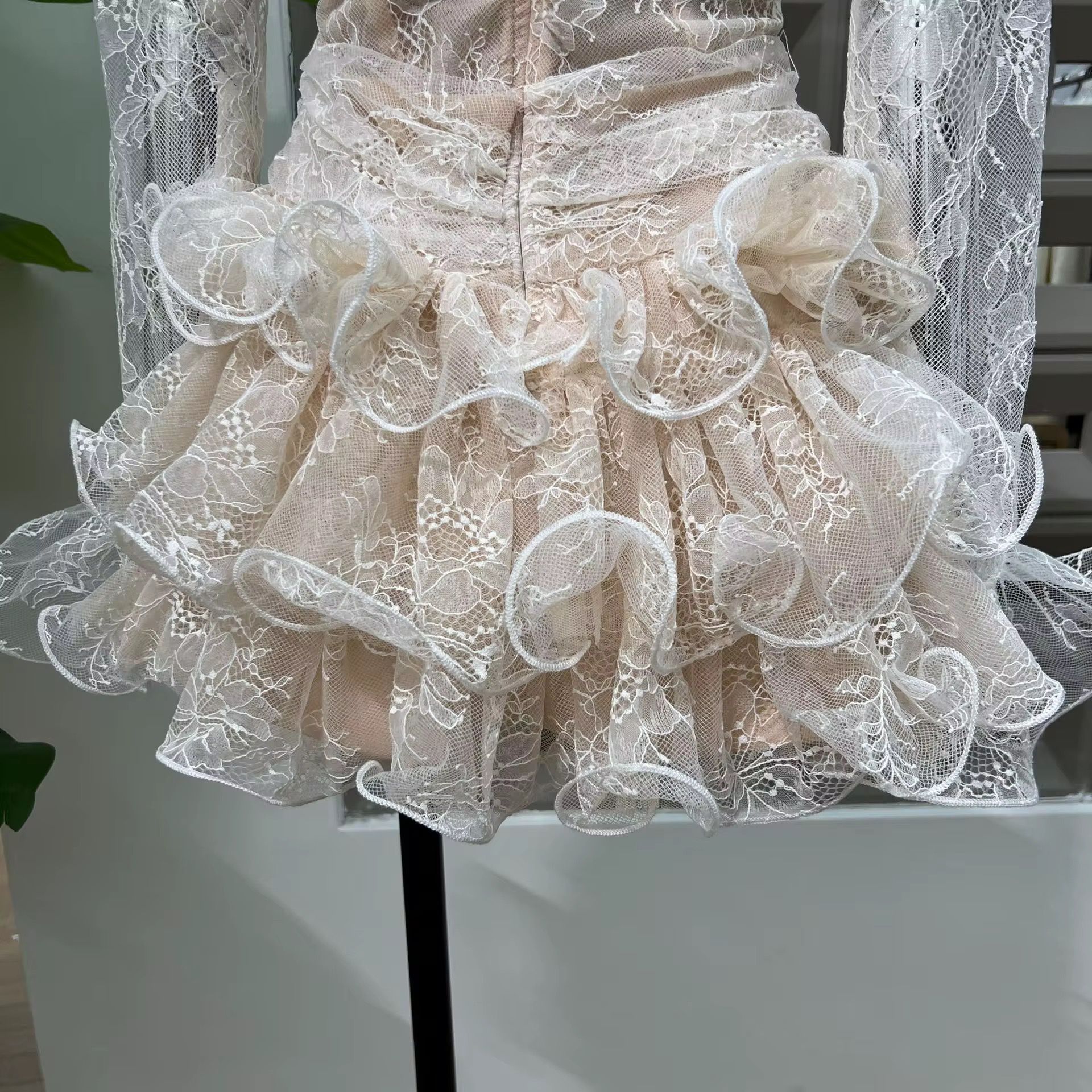 Romance Ruffle Mini dress