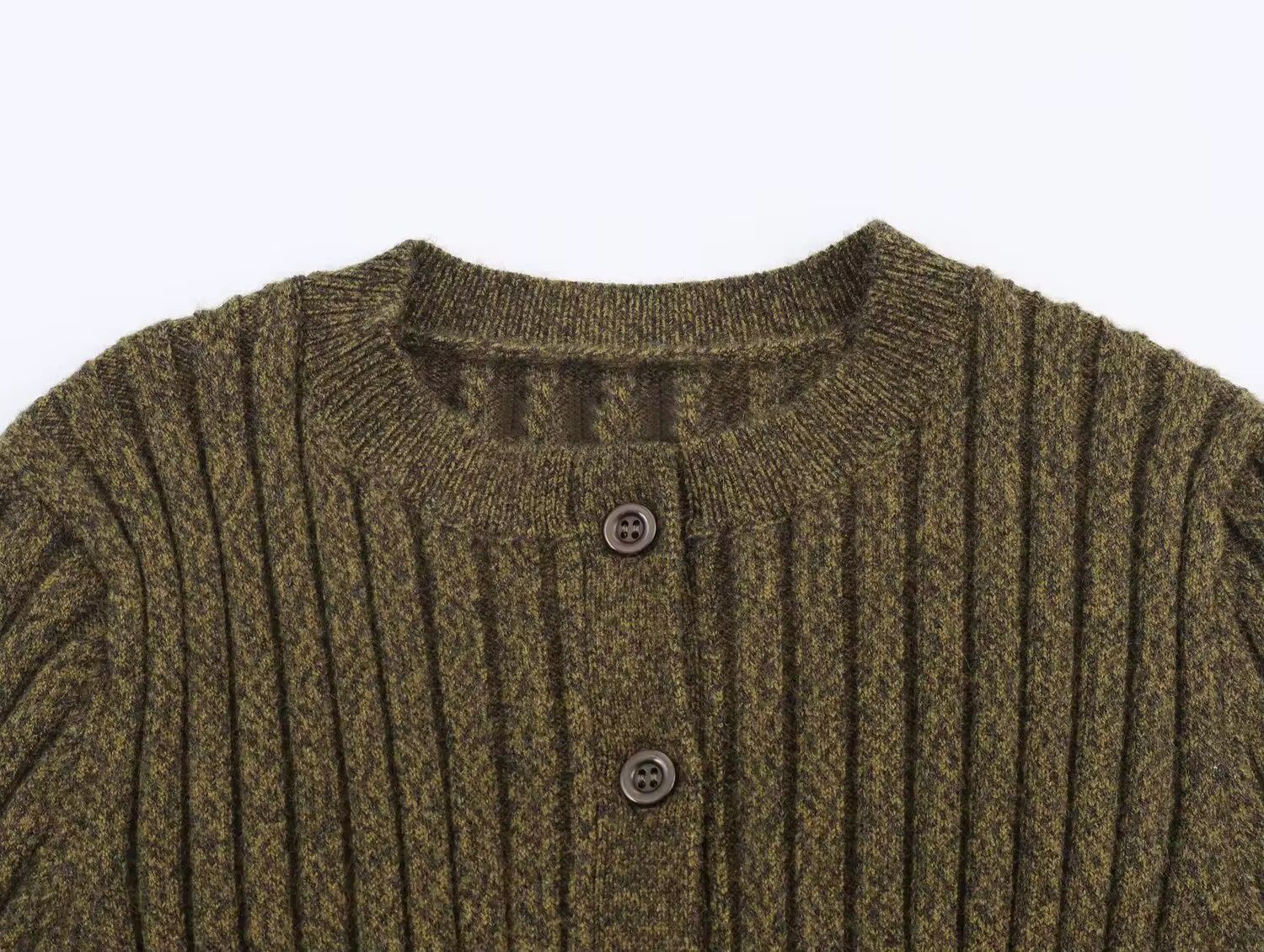 Ribbed Waistline Blouse