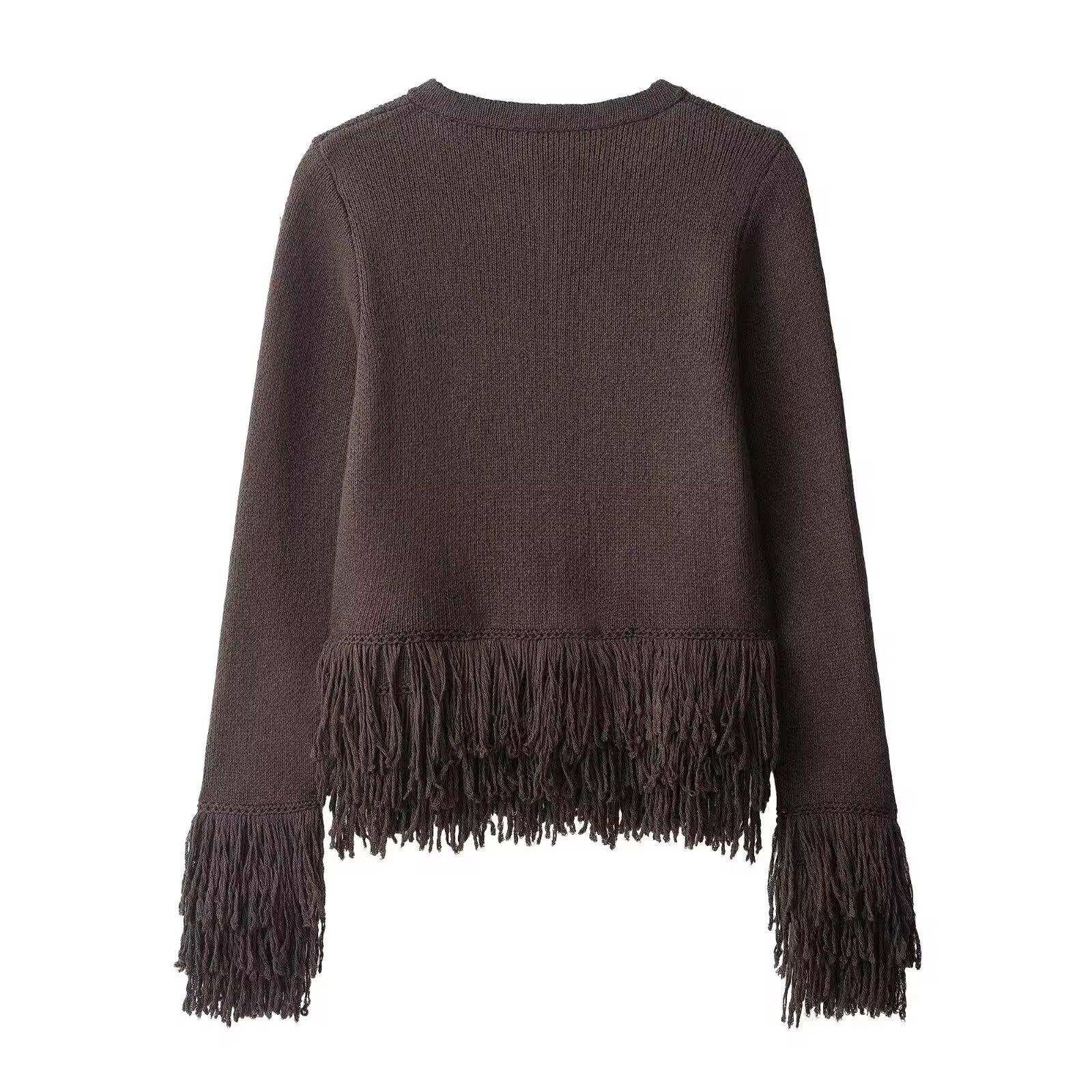Classic Fringe Cardigan
