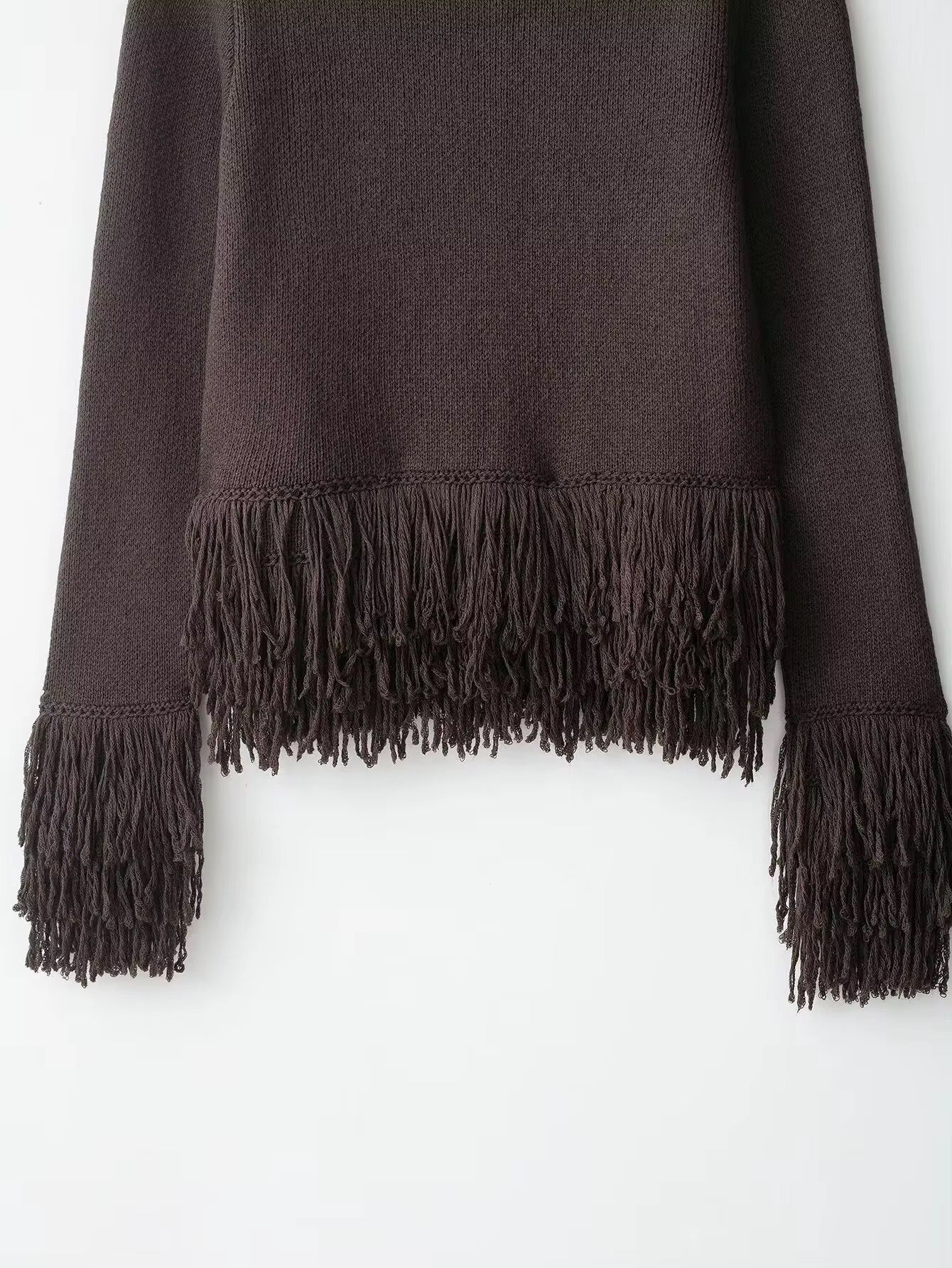 Classic Fringe Cardigan