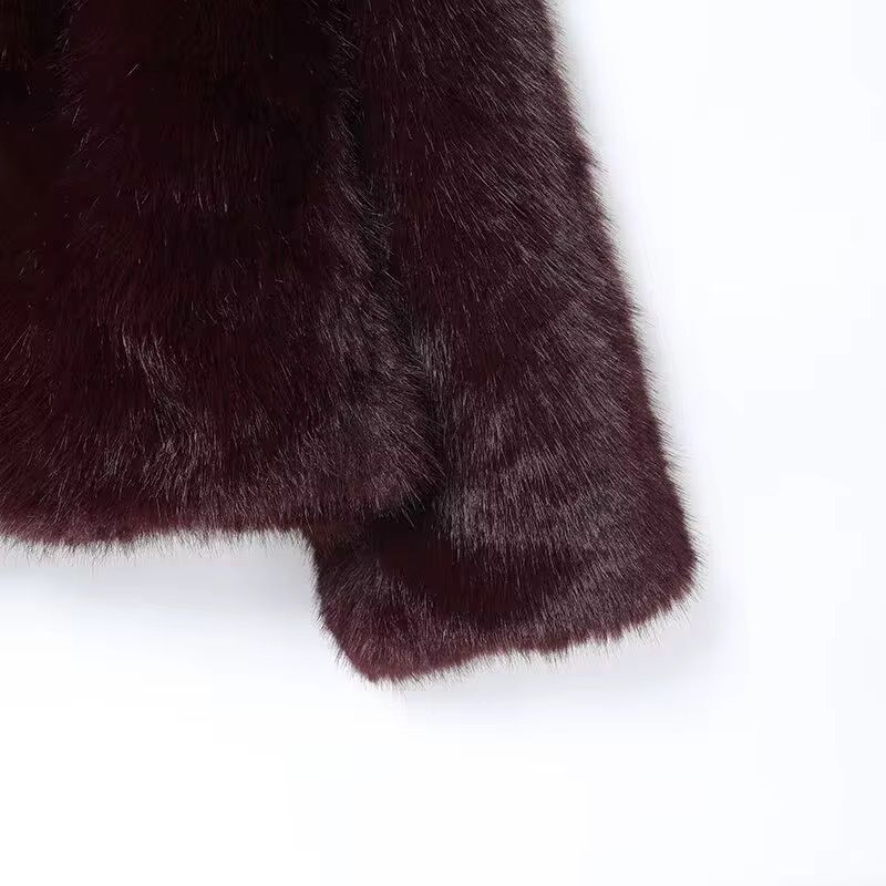 Garnet Faux-Fur Jacket