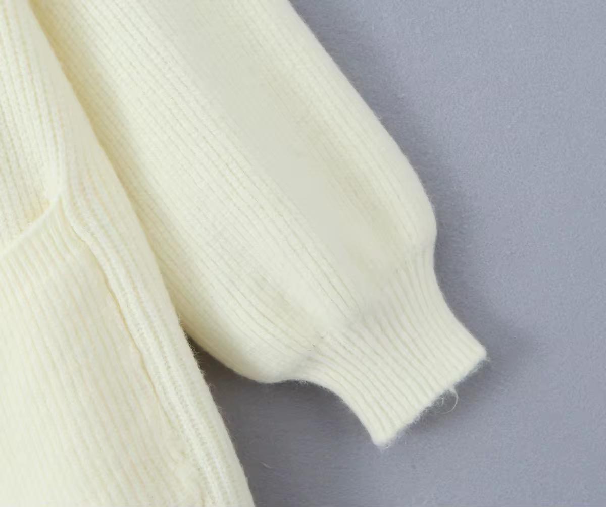 Open stitch cardigan