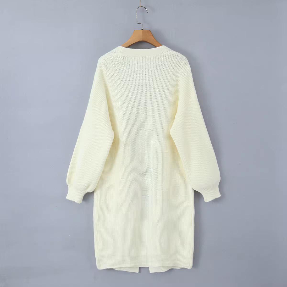 Open stitch cardigan