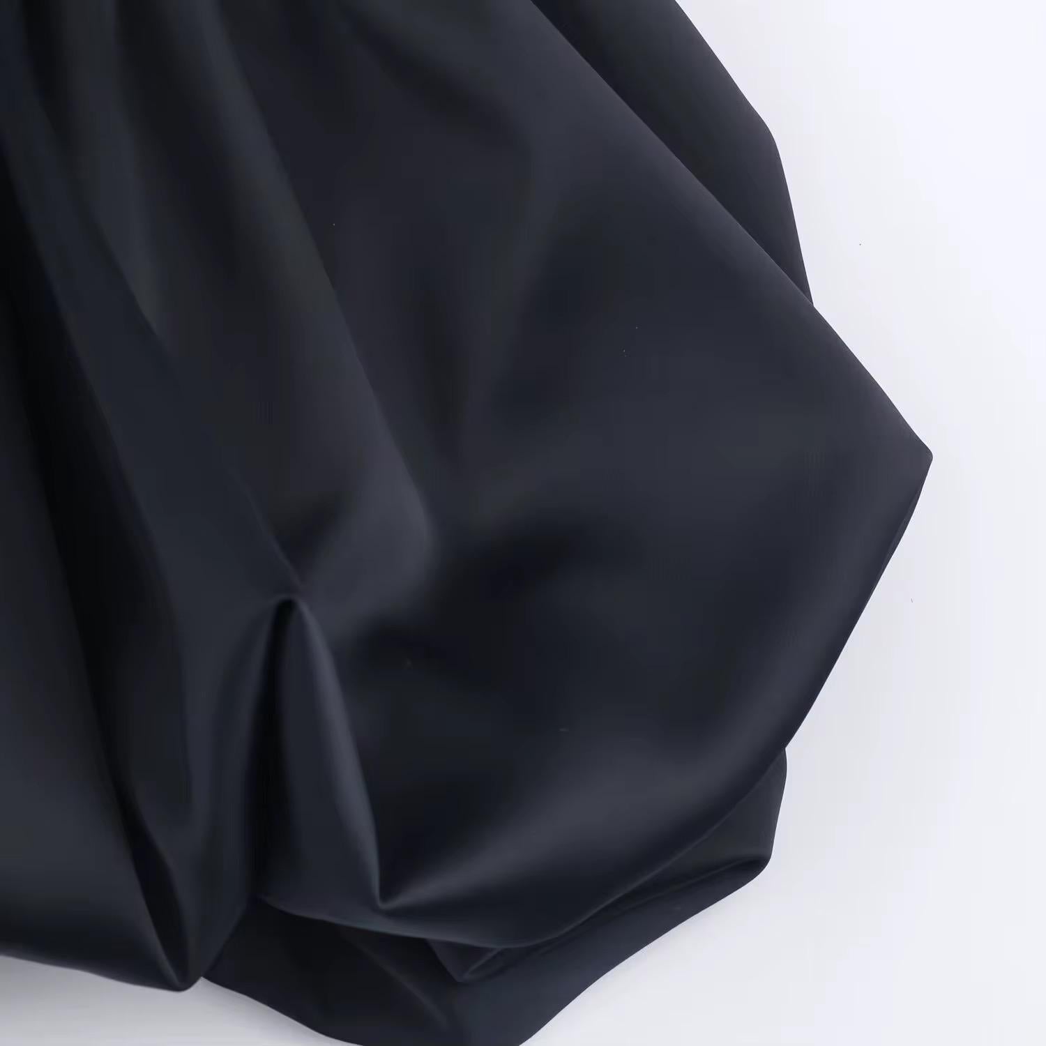 Cutout Rosette Mini Dress