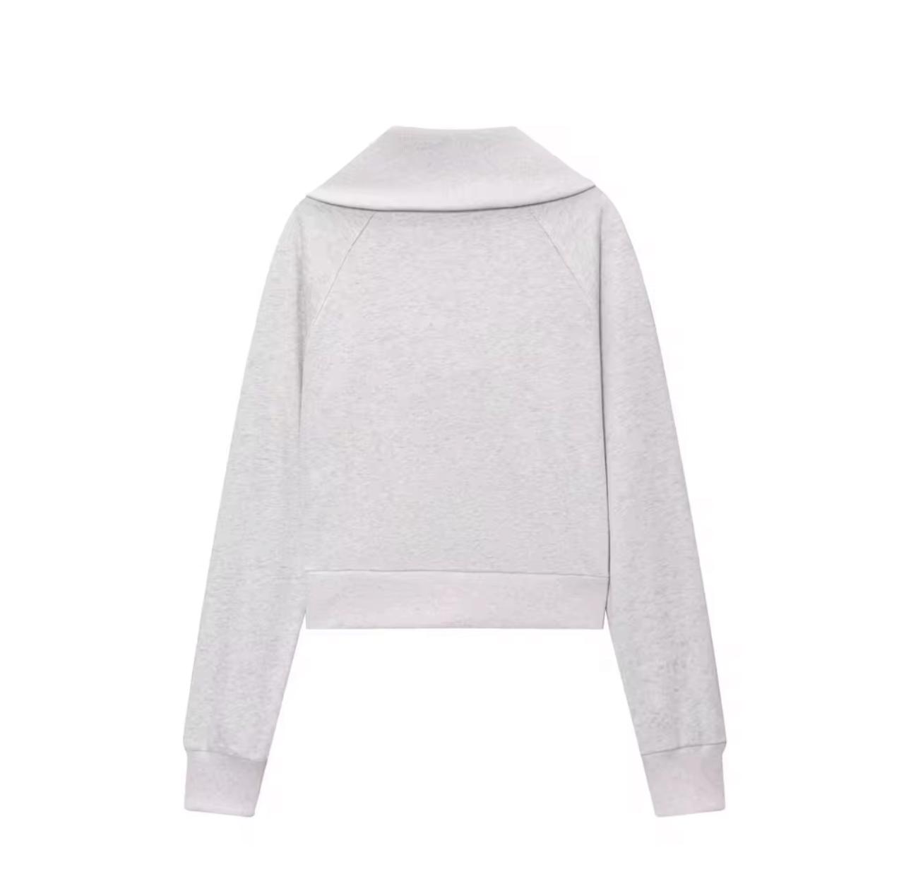 Zip-Up Flared Lounge Set