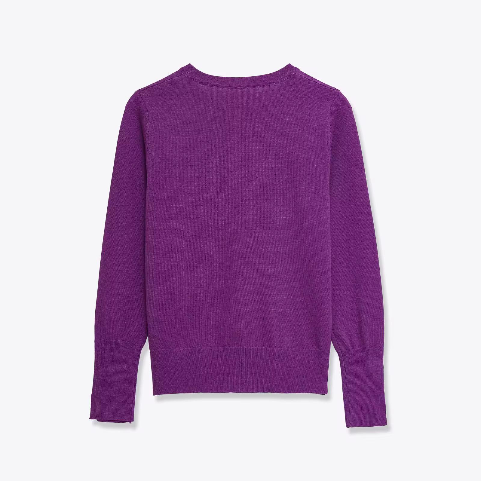 Classic Ribbed Sweater with Button Cuffs