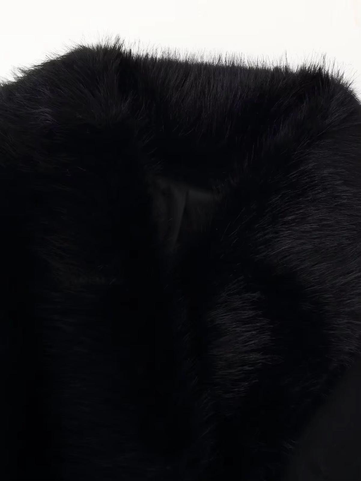 Winter Majesty Long Fur Coat