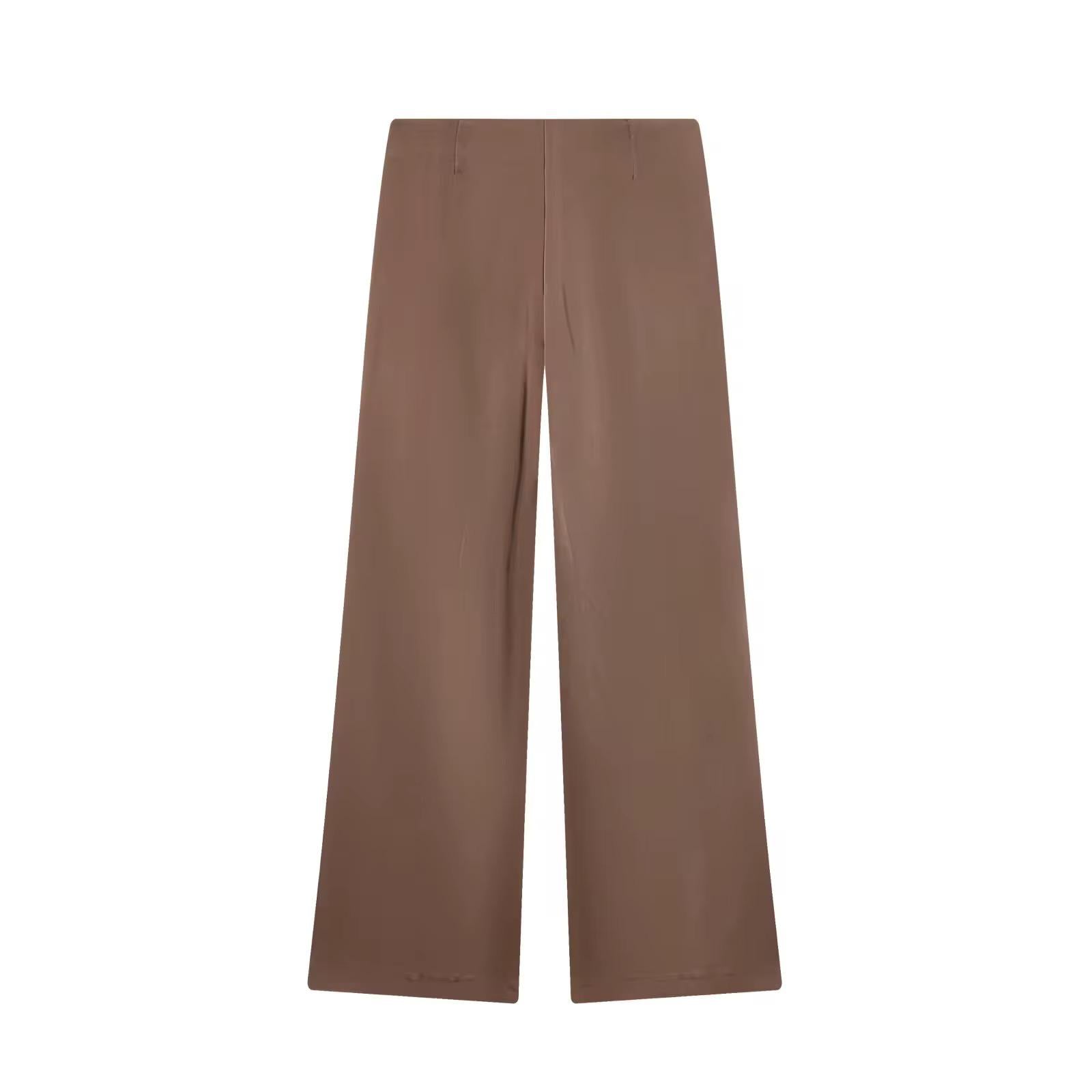 Brown Luxe Blazer Set