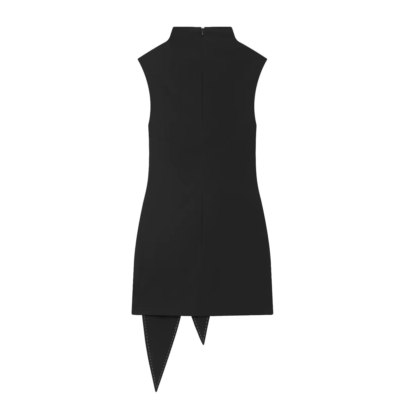 Black Tie Knot Dress