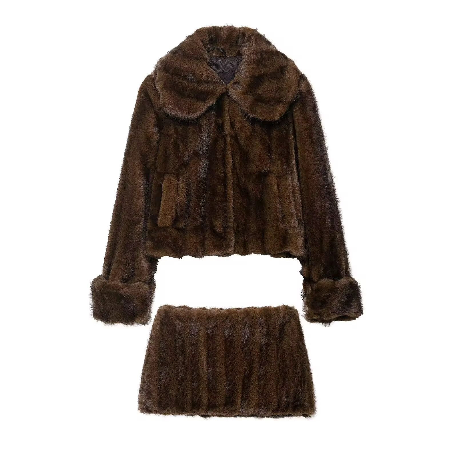 Brown Darling Fur Set