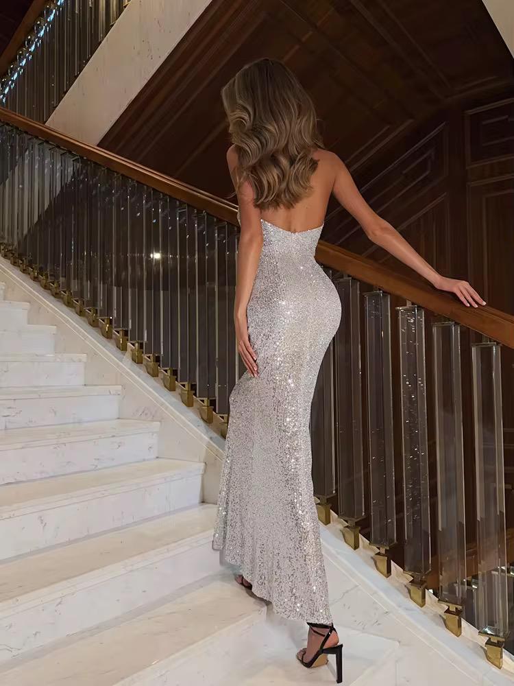 Silver Radiance Dress