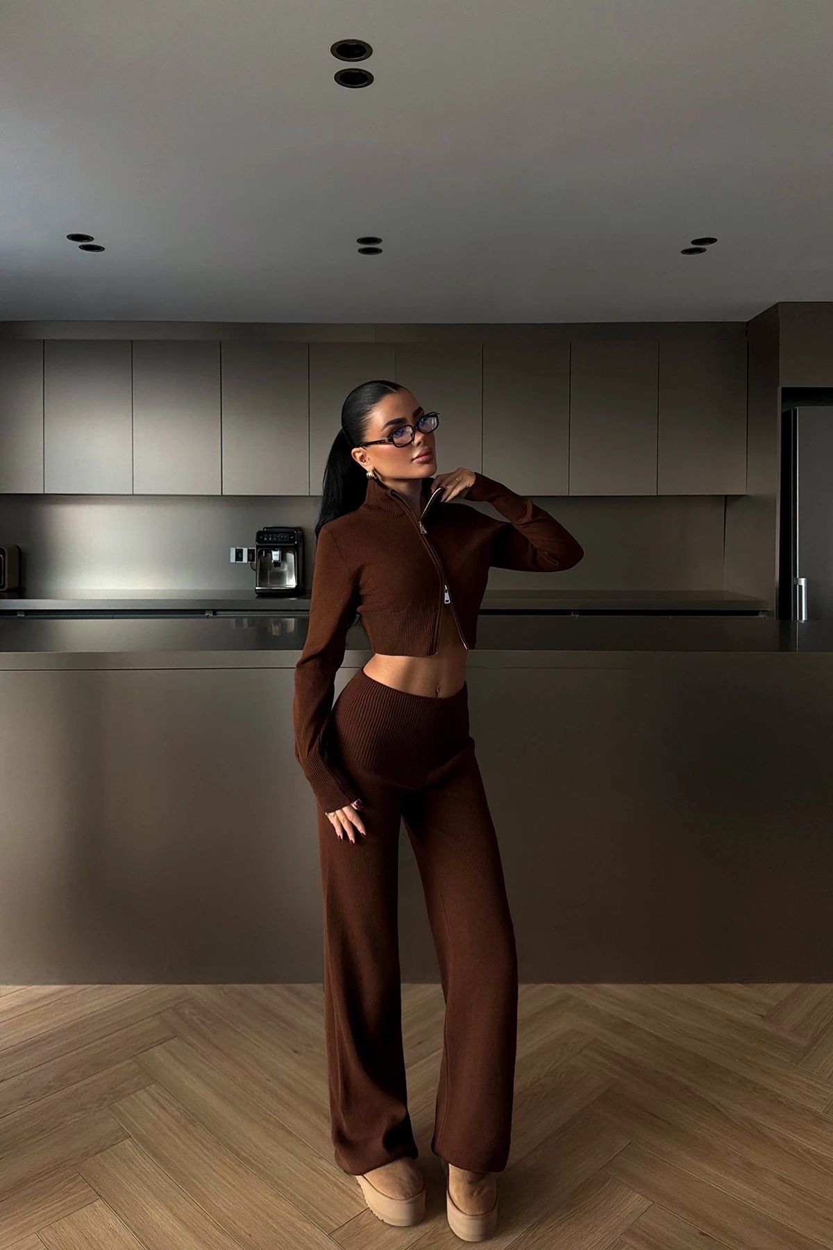 Brown Zenxy Suit