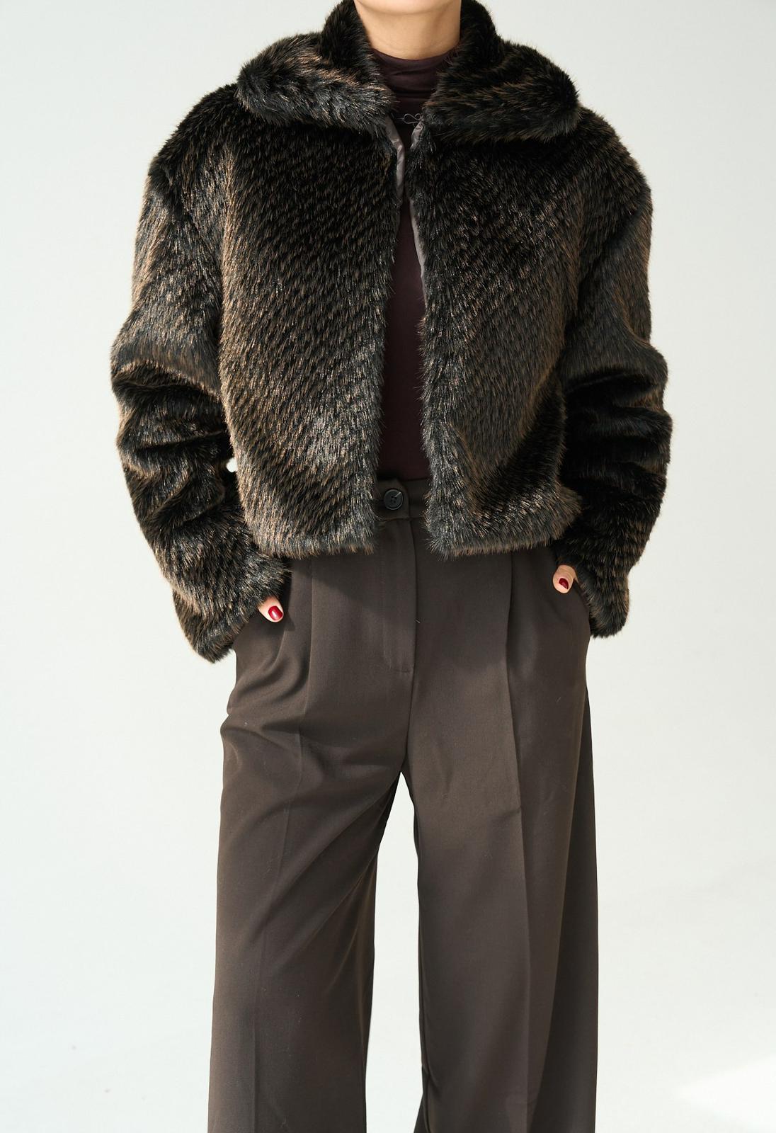 Espresso Fur Jacket