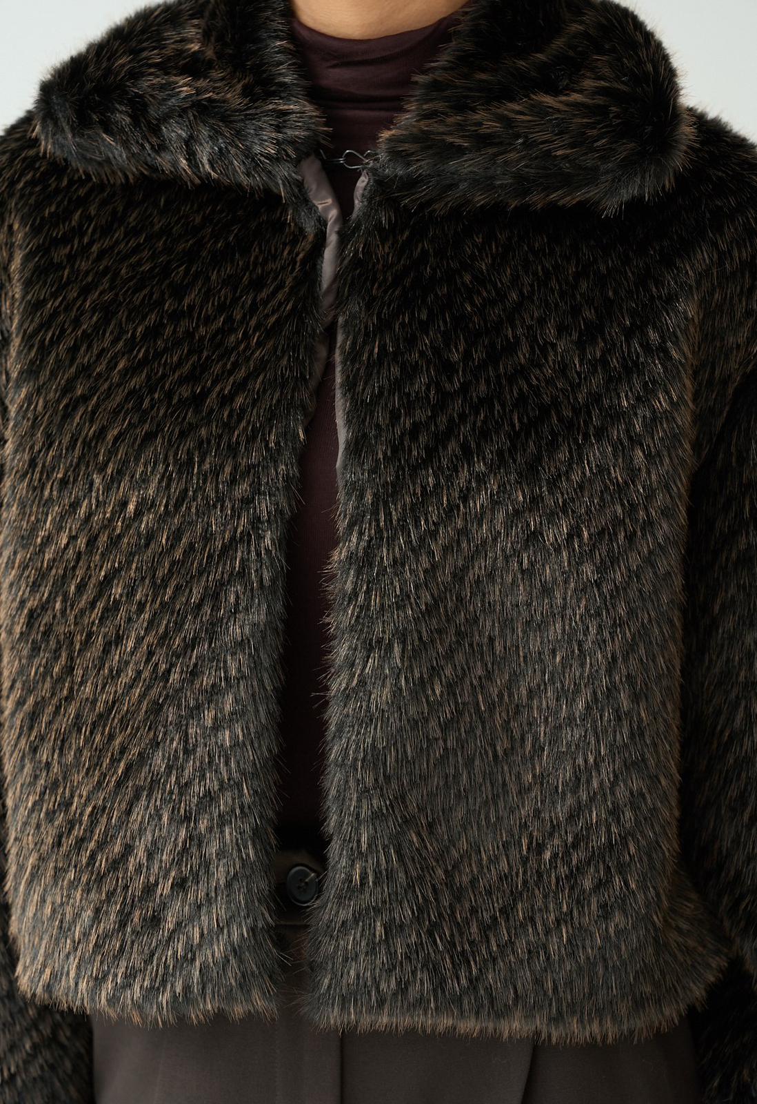Espresso Fur Jacket