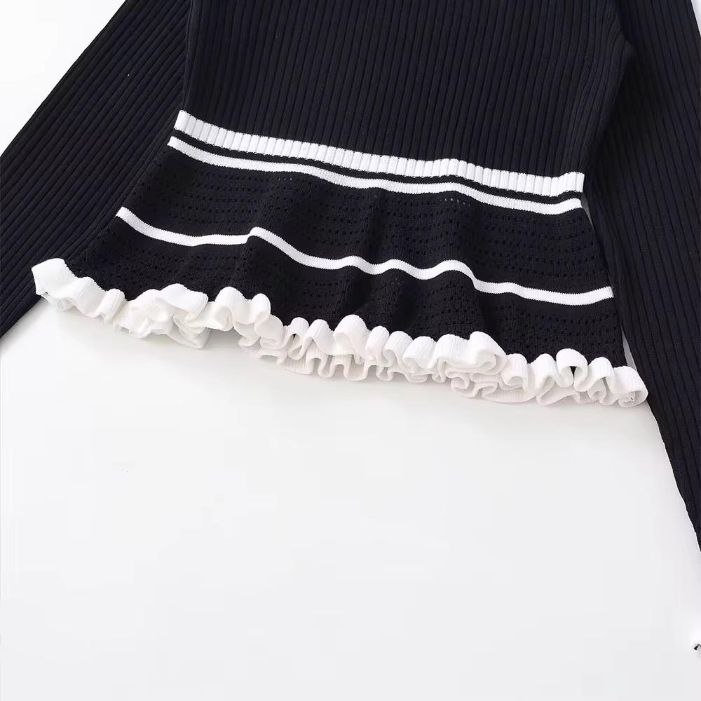 Ruffle Edge Charm Blouse