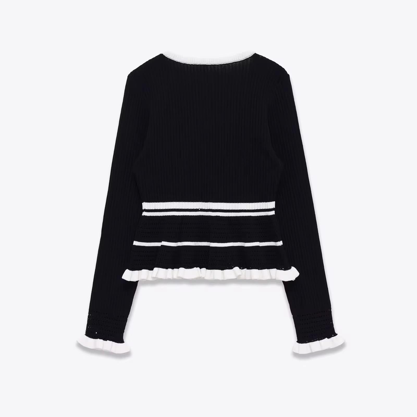 Ruffle Edge Charm Blouse