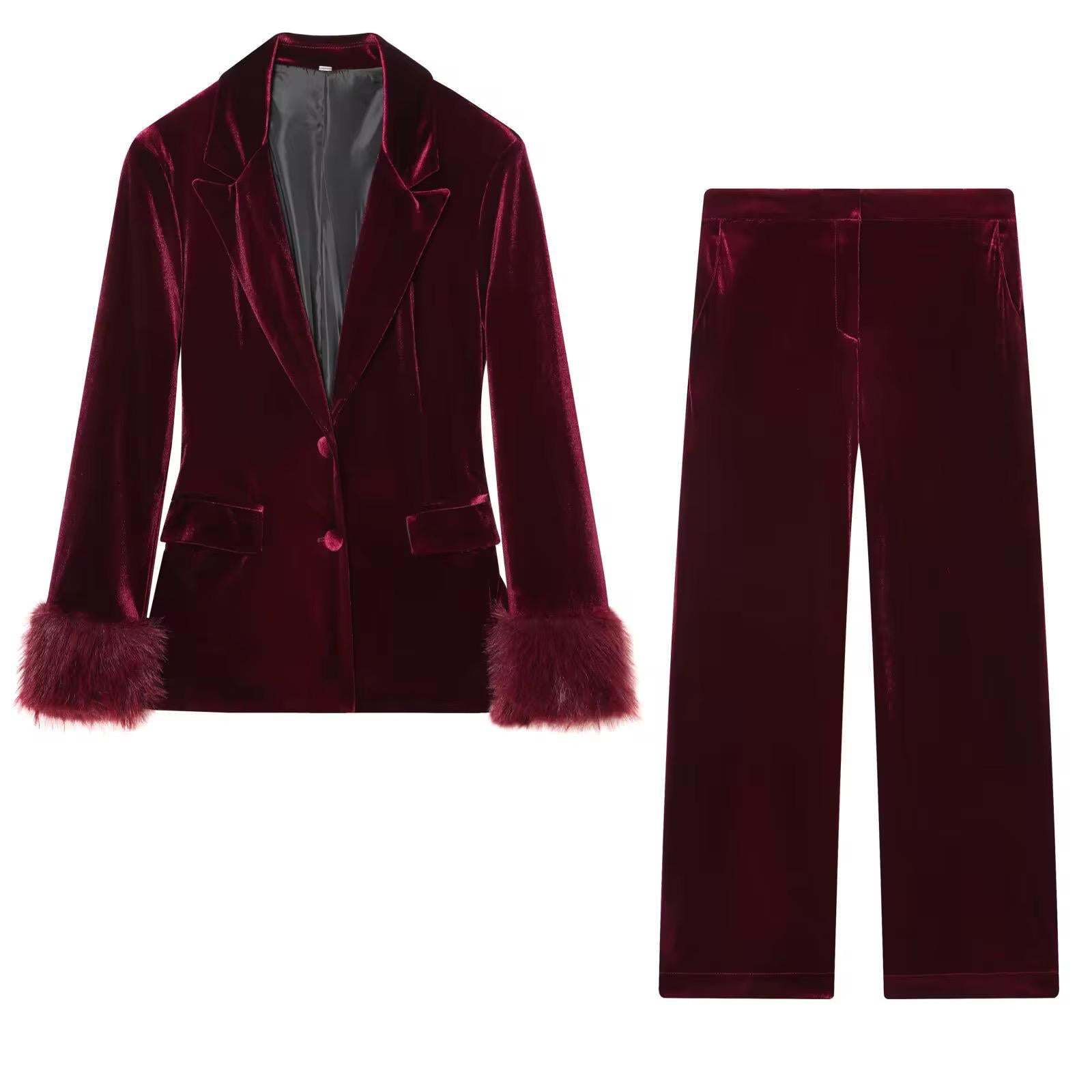 Velvet Royale Suit Set