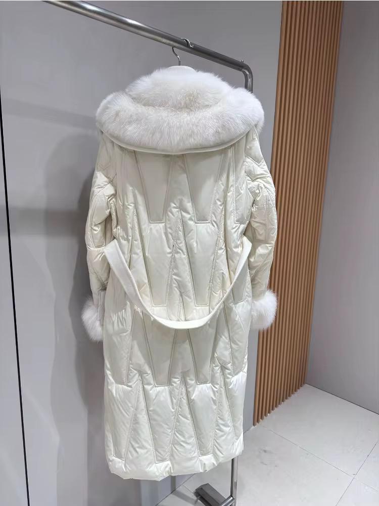 Belt Fluffy Fox Jacket