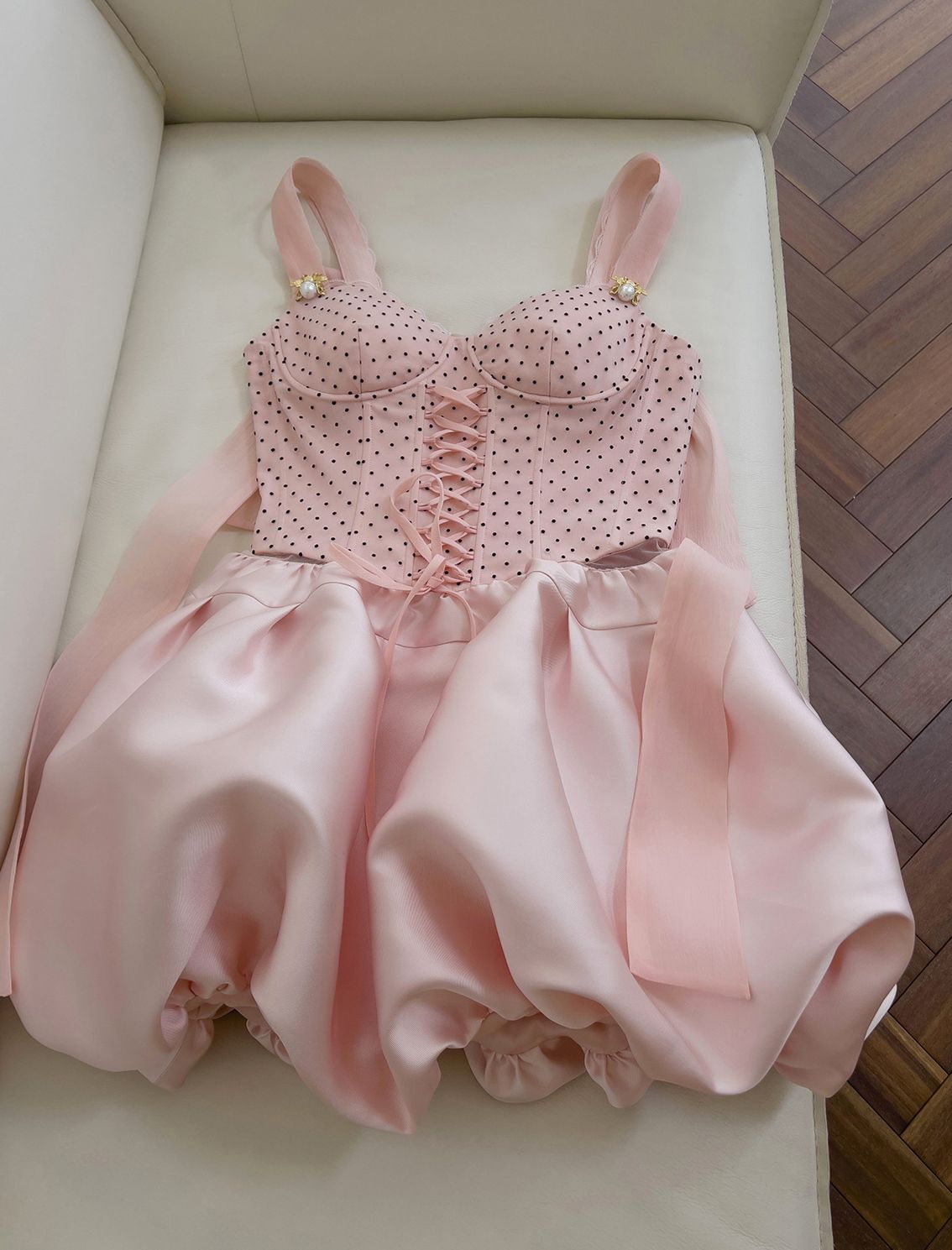 Pink penter dress