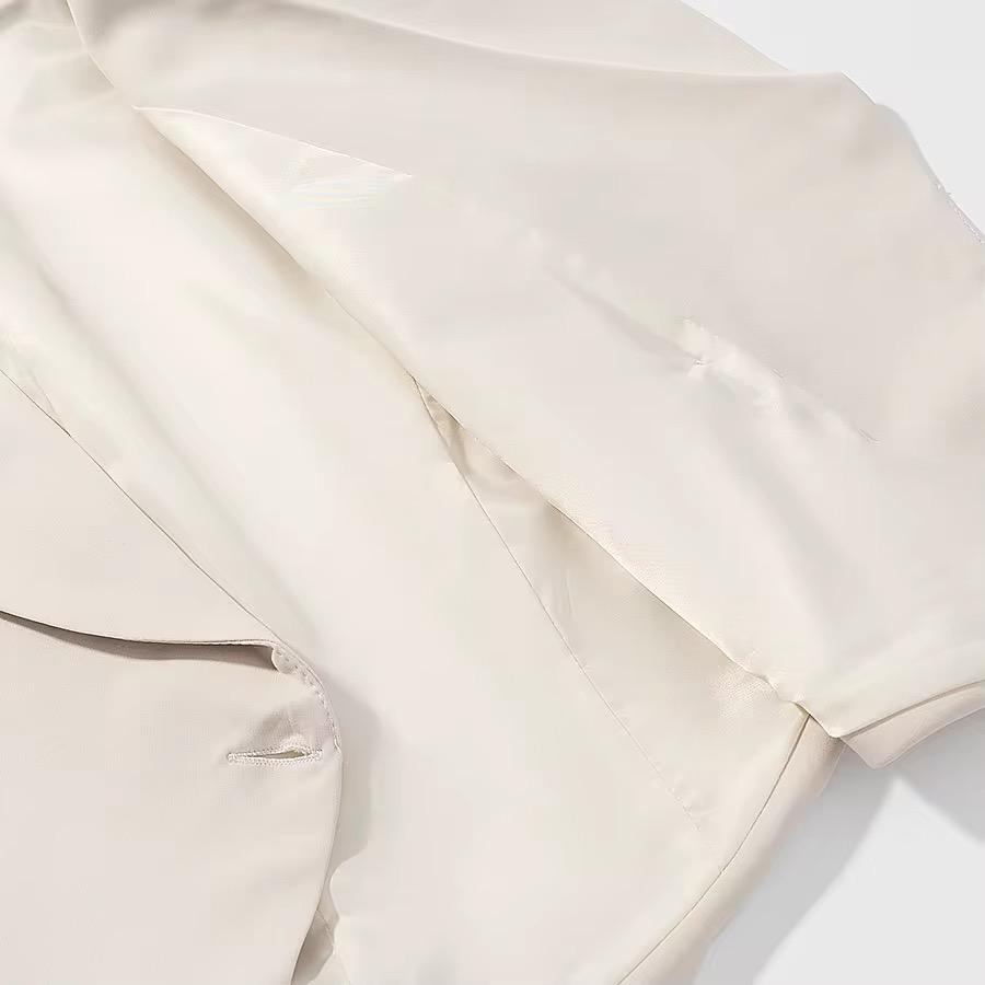 Minimalist Tailored Vest Suit Set