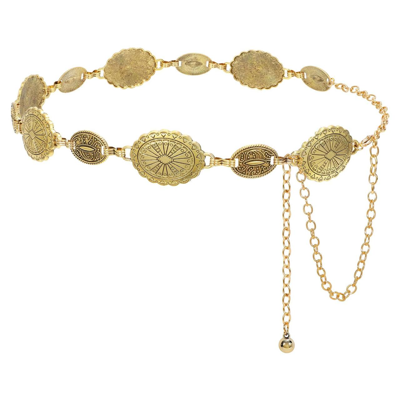 Hollow Out Daisy Chain Belt