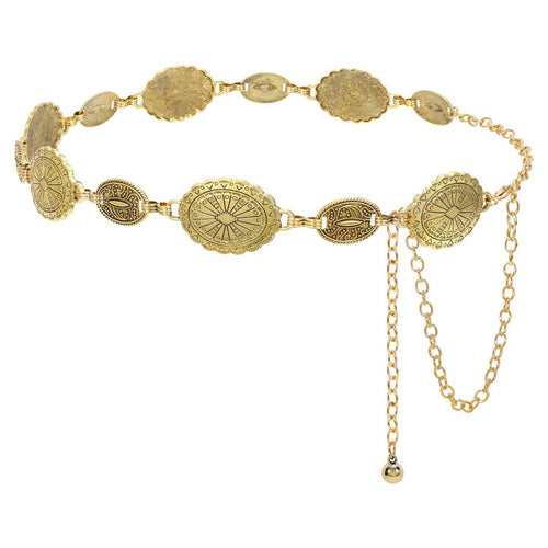Hollow Out Daisy Chain Belt