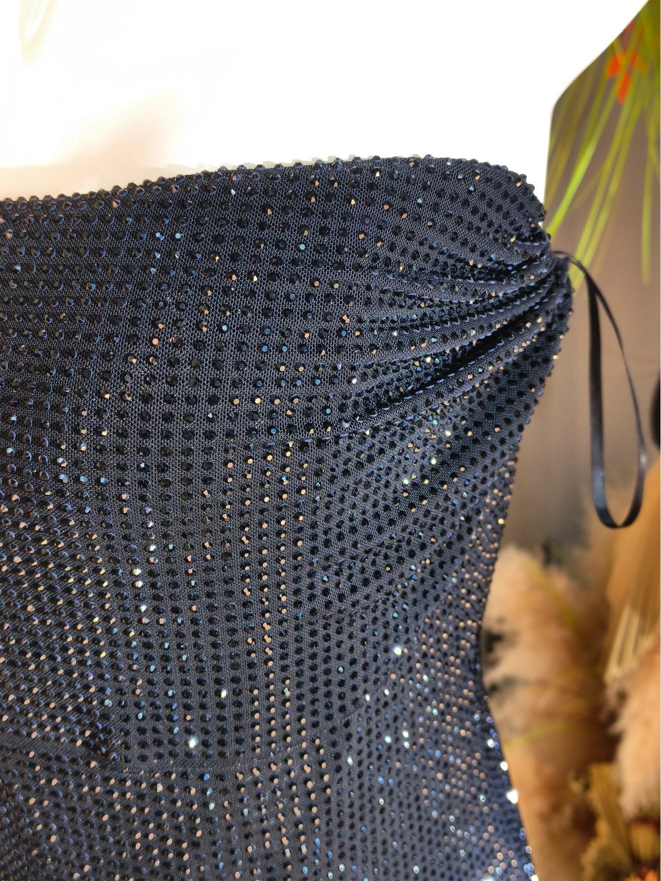Lumiera Diamond Backless Gown
