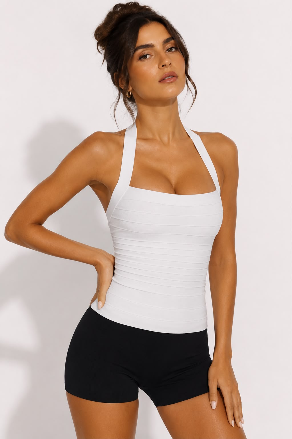 Solenne Halter Tank Top