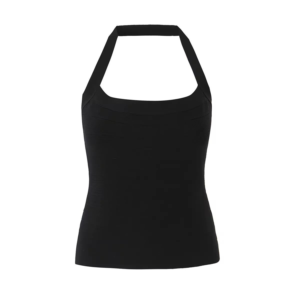 Solenne Halter Tank Top