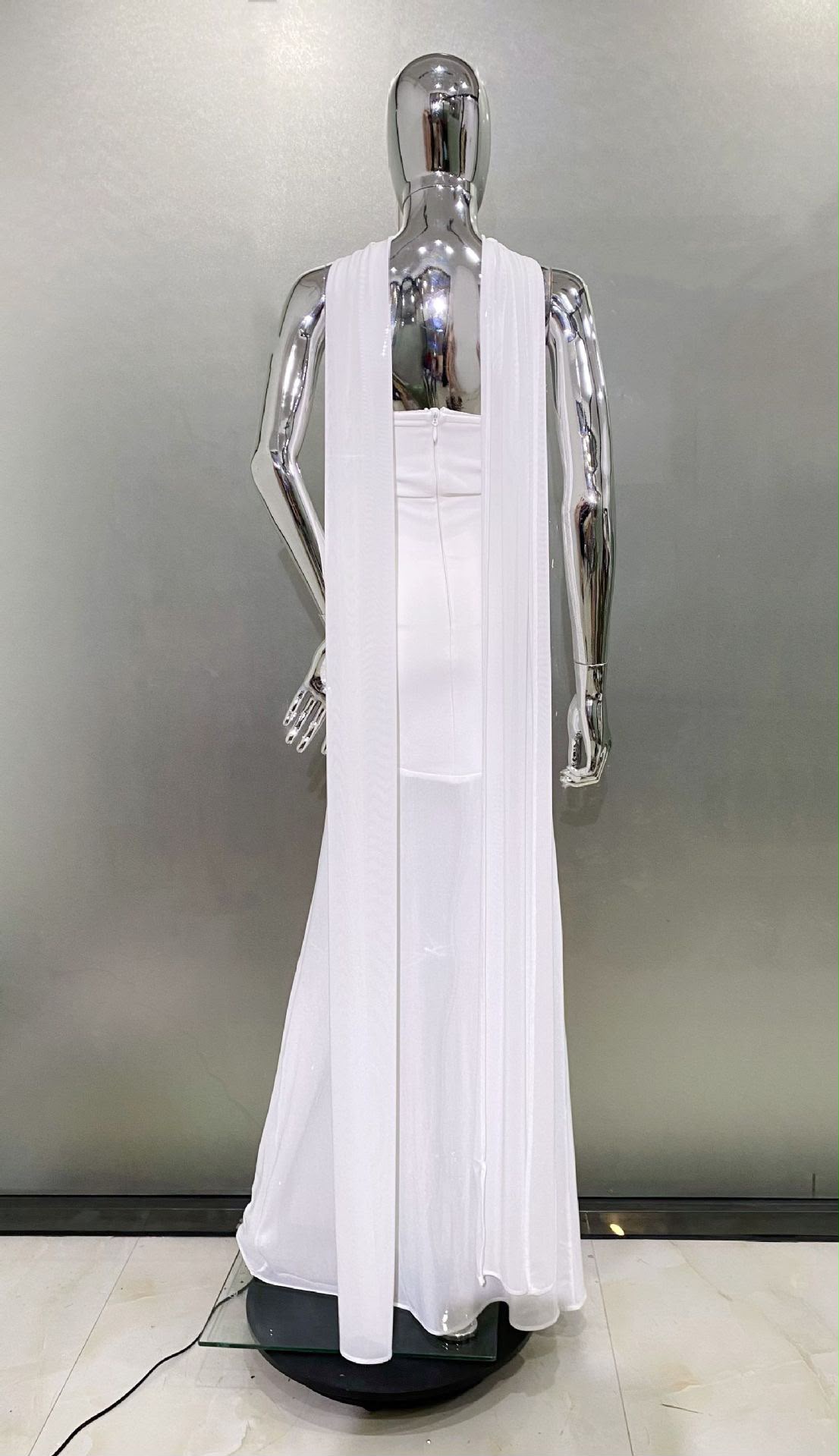 Maristelle Printed A-Line Dress