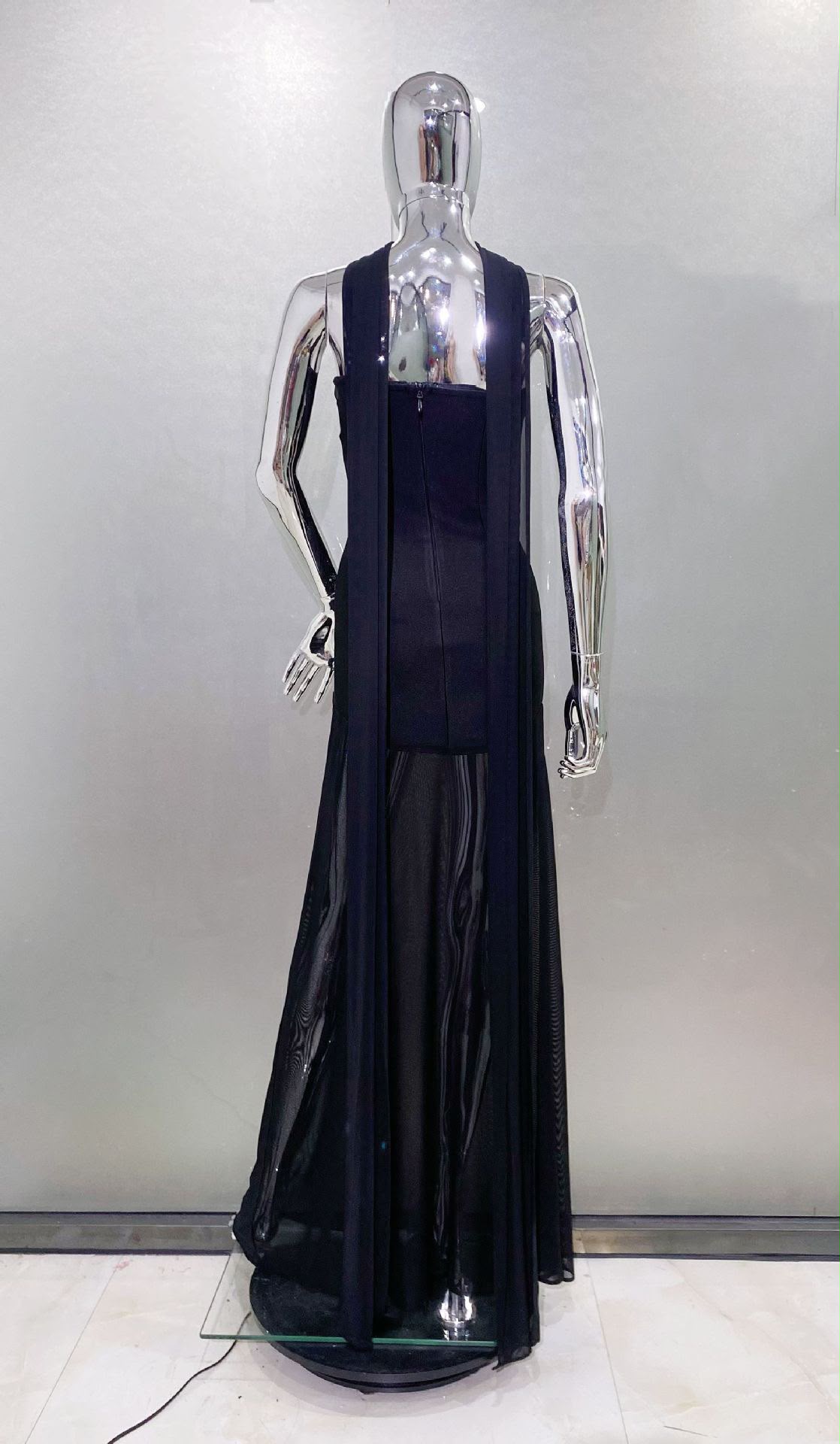 Maristelle Printed A-Line Dress