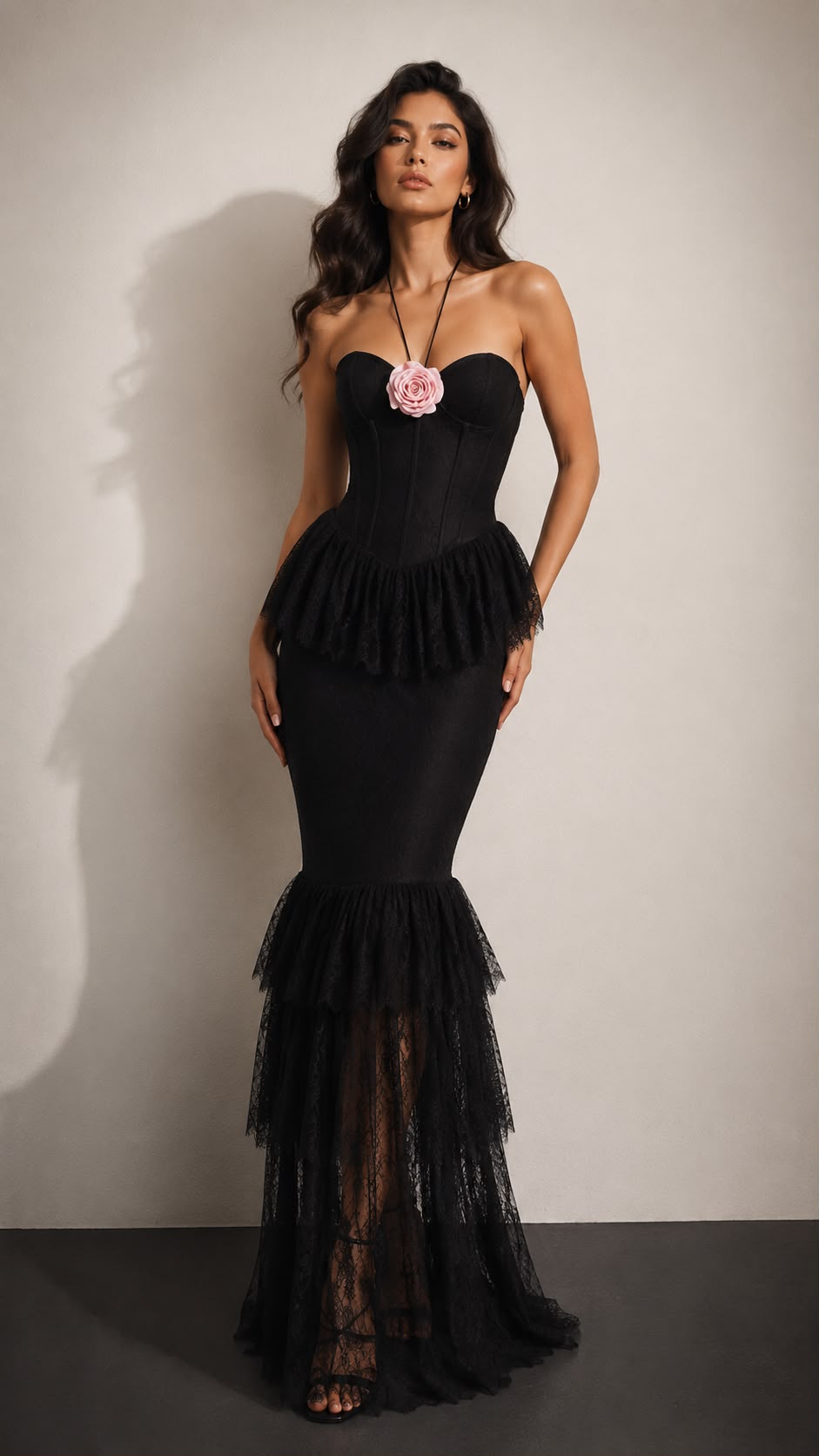 Bellavique Printed A-Line Dress