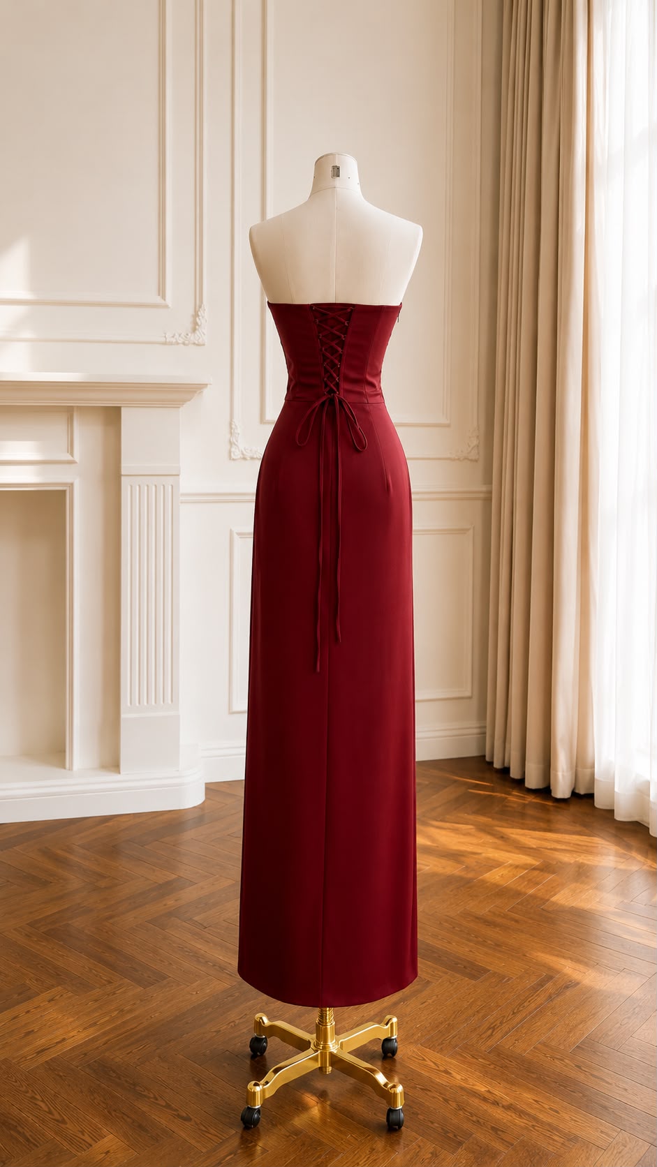 Rosavelle Ruched Maxi Dress