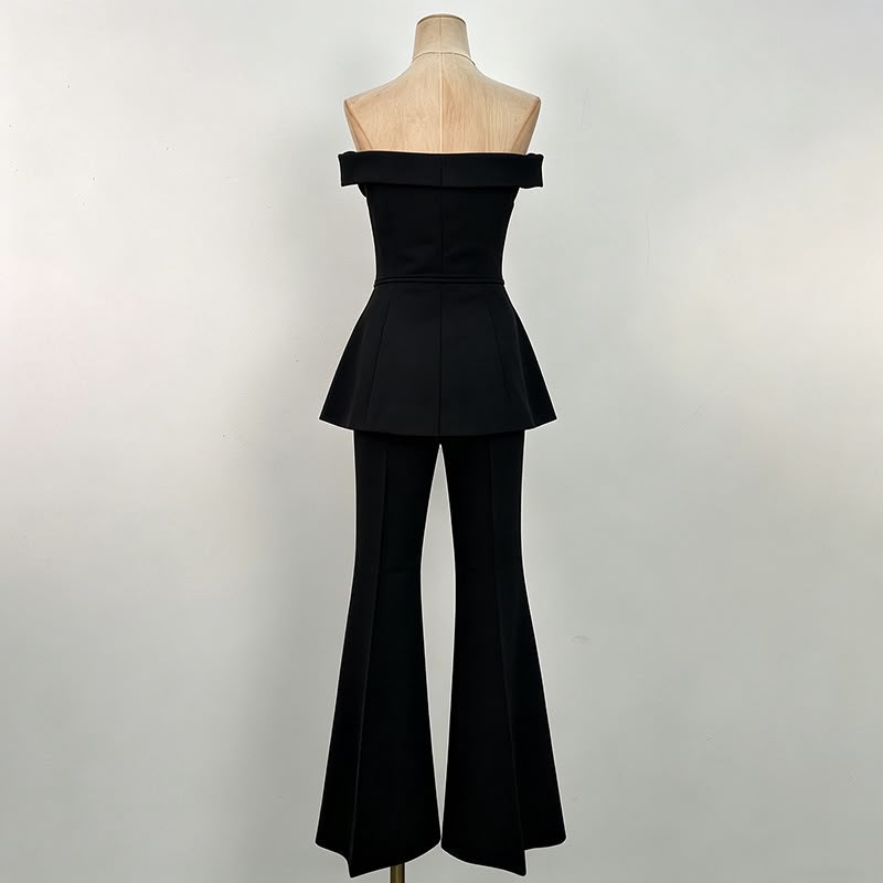 Noir Luxe Pants Set