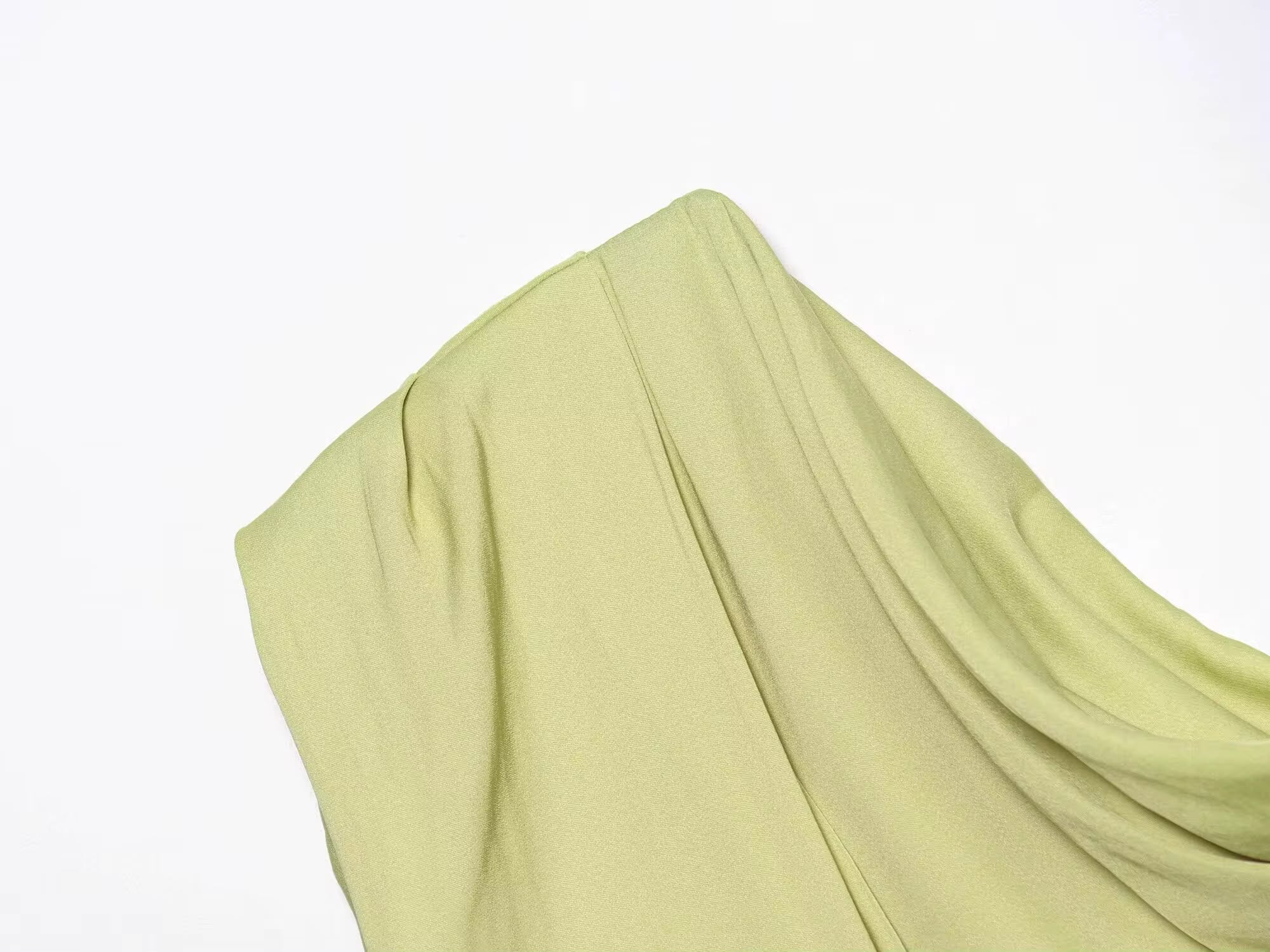 Sienna Satin Asymmetrical Tank Top