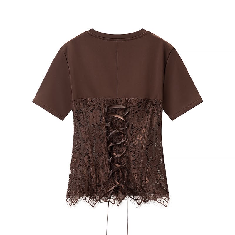 Elodie Lace Tee