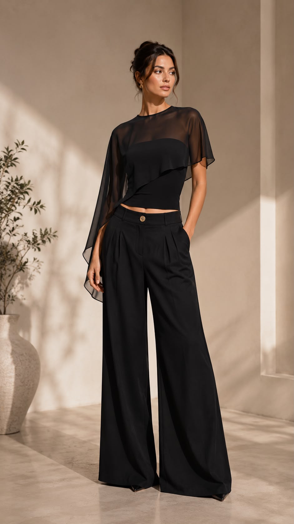 Camille Cap Sleeve Top