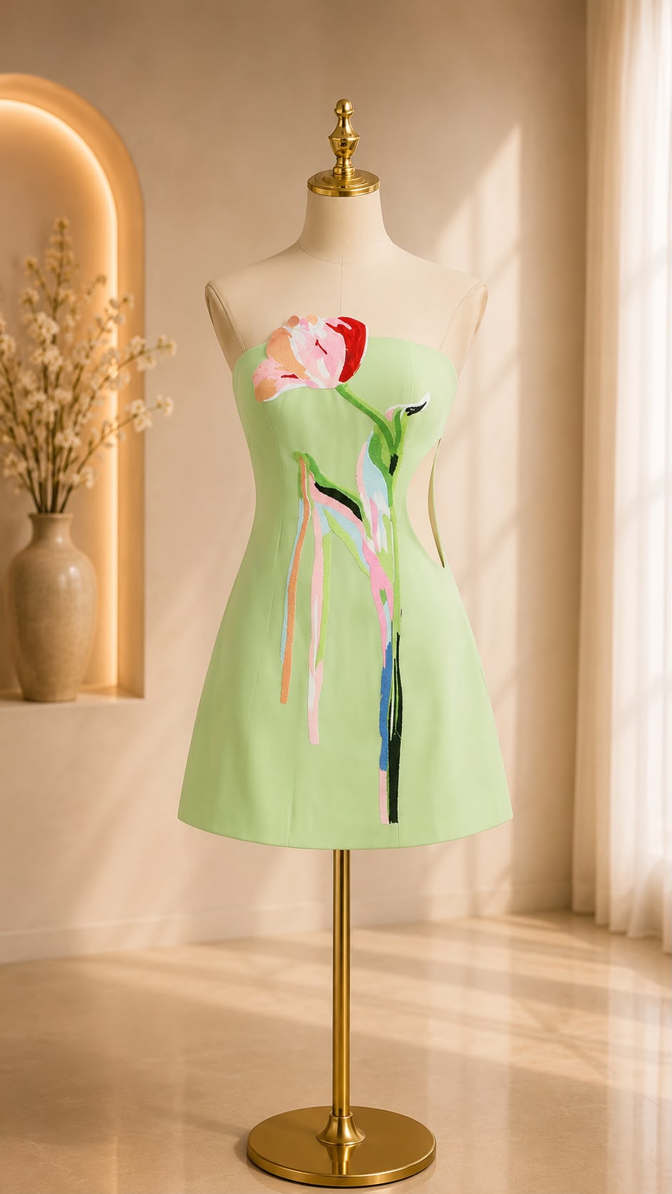 Liora Printed Mini Dress