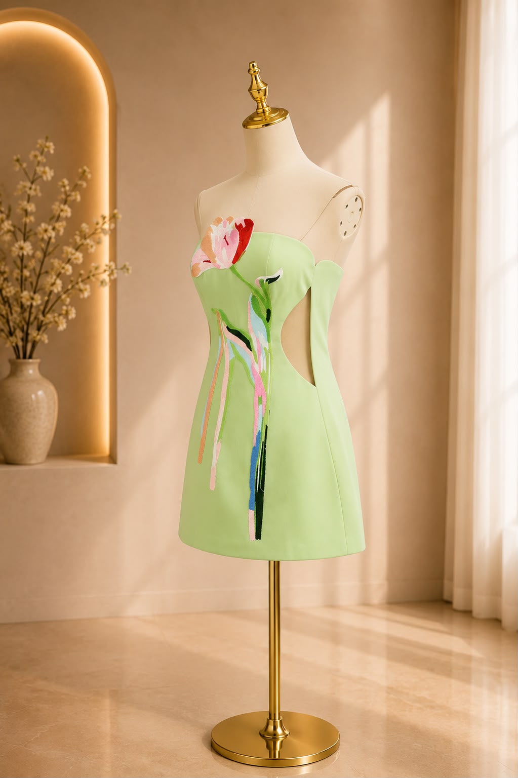 Liora Printed Mini Dress