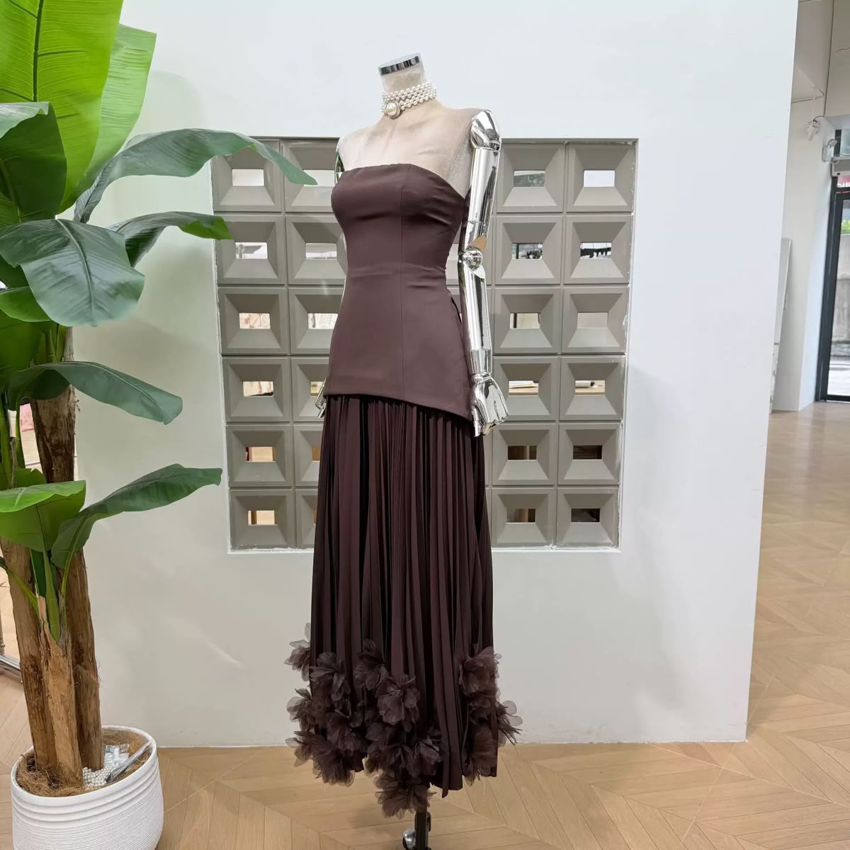 Rose Breeze Maxi Dress