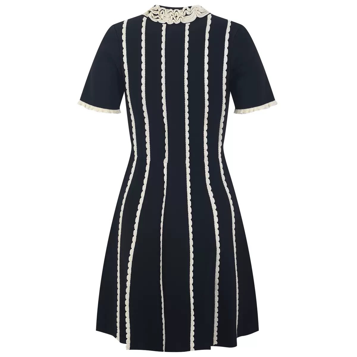 Milano Striped Polo Mini Dress