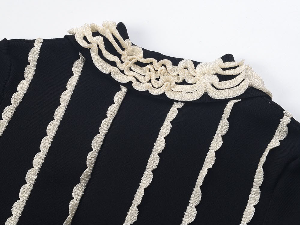 Milano Striped Polo Mini Dress