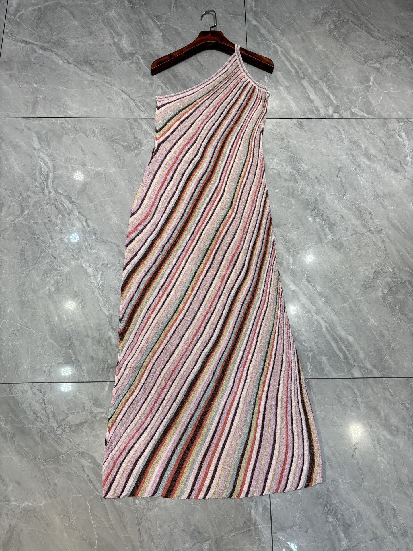 Aiko Stripe Maxi Dress
