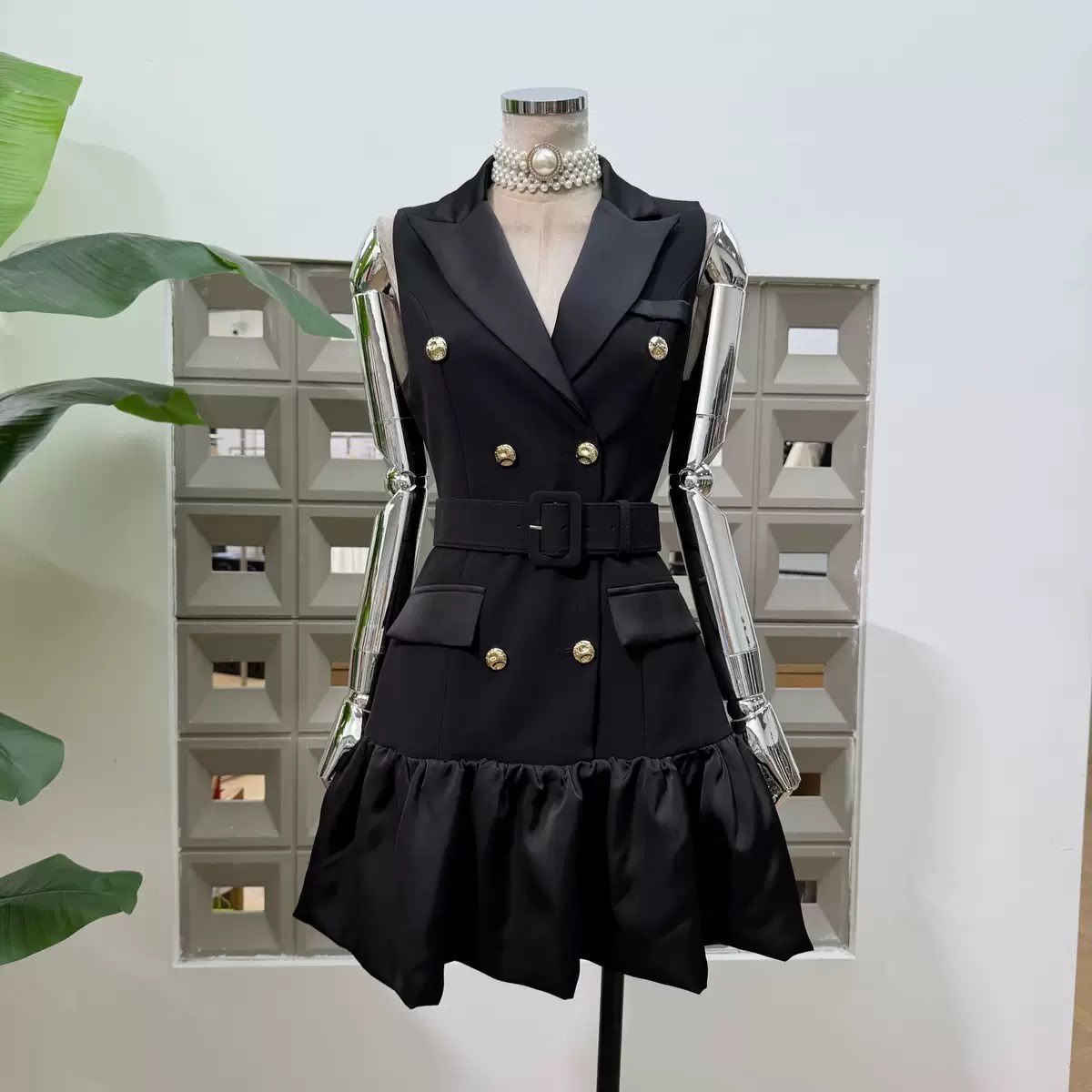 Elowyn A-Line Mini Dress